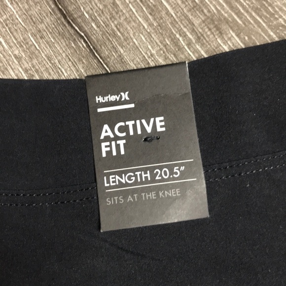 Hurley alpha trainer board shorts grey gray black - Picture 3 of 8